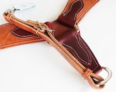 Horse Challenger Western USA Hermann Oak Leather Roping Breast Collar 975H5010