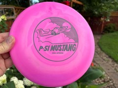 1988 P-51 Mustang Lightning Vintage Disc Golf Warplane Airplane Warbird #2218