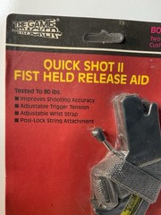 The Game Tracker Bowhunter 80# Release Aid NEW Vintage Adjustable Wrist Strap