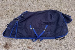 Schneider’s ARMORFlex Challenger Adjusta-Fit Cutback Turnout Blanket ~ 78″