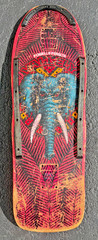 OG Vintage 1988 Powell Peralta Mike Vallely Elephant Skateboard Deck Pink
