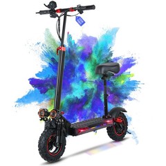 Electric Scooter 55MPH 38AH 60V Folding Fast Escooter for 6000W Adult Dual Motor