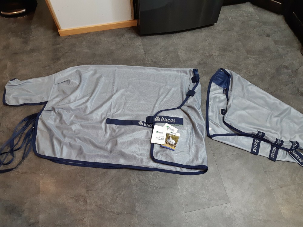 Bucas “Buzz-Off” Classic Fly Sheet 125 cm or 66″ – Detachable Neck
