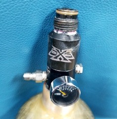 UNTESTED Draxxus 4500 PSI Paintball Tank Air System