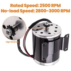 500W 2800-3000RPM Electric Motor Fit for scooter bike go-kart minibike MYZY1020