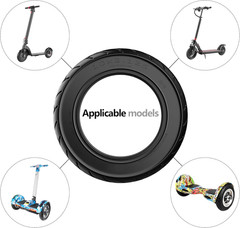 Heavy Duty 10×2.125 Tire & Tube For Scooter Bike Stroller 6in Rim Fit