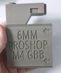 Golden Eagle / 6mmProShop M4 Airsoft GBBR Odin Speedloader Adapter (Tan)