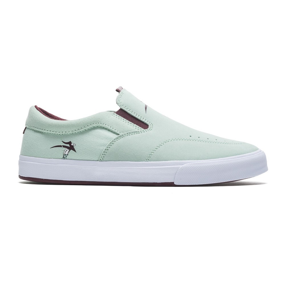 Lakai Shoes Owen VLK – Mint Suede