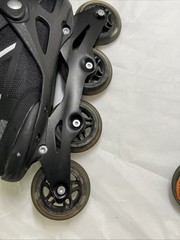 Rollerblade ‎071006001A1 Macroblade 80 Inline Skate, SIze 8 Black/Orange