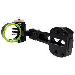 Black Gold Rush 5 Pin Sight .019 Bridge-Lock Dovetail Mount Right Hand 949