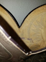 Dan Post Cowboy Boots Pointed Toe US Size 8.5D MPN 3067921 532