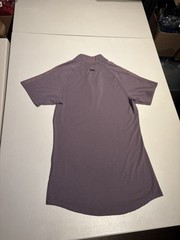 Horseware Top Women’s Medium Clean Cool Purple Half Zip Riding Equestrian Shirt