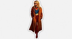 Supergirl (2026) Waterproof Sticker | Milly Alcock