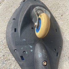 Razor RipStik Blue/Black Caster Board Two-Wheel Pivoting Skateboard 34”