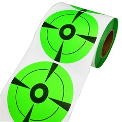 Target Stickers Self Adhesive Targets for Shooting 3″, green