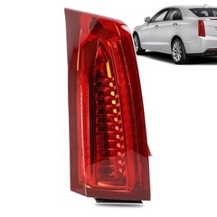 LED Tail Light Assembly Compatible with 2013-2018 Cadillac ATS Left Driver Side