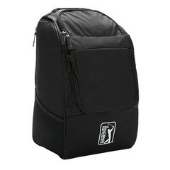 PGA TOUR Golf Disc Backpack Lightweight Sports Travel Bag Black