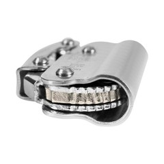 Alloy Steel Self-Locking Climbing Device 15kN For 10-16mm Rope Silver
