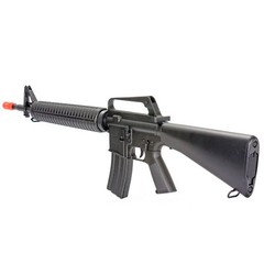 BBTac M16 Airsoft Gun Replica M16A2 Spring Rifle Vietnam 345 FPS BBs 6mm Veteran
