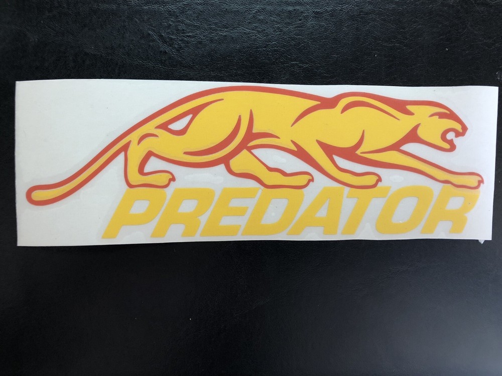 8” 2 color Predator Vinyl Decal Pool Billiards Cues