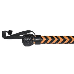 Professional 04 Feet 8 Plaits Cow Hide Leather Bull Whip Handmade Rope Core Whip