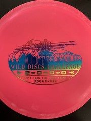 Vintage Discraft Extra 170g w/ 2000 Wild Discs Challenge Stamp and Mini