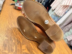 Dingo Women’s Western Equestrian Leather Boots Brown Size 7.5