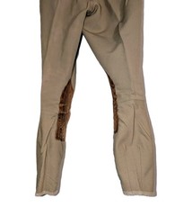 Tailored Sportsman Vtg English Horse Breeches Equestrian Riding Pants Suede A+!