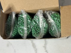 Soft Air CyberGun 10,000 Second Chance Recycled 0.12g 6mm Earth Green BBS Rounds