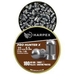 Harpex Pro Hunter X .22 (5.5mm) Cal Airgun pellets – Domed Impact Lead 22.8gr