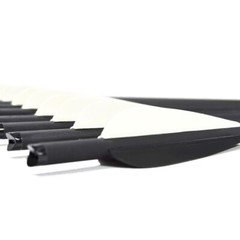 12Pcs 20″ Archery Carbon Crossbow Bolts Half Moon Nock OD 8.8mm Arrows Hunting