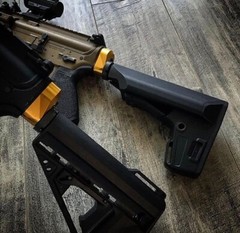 Airsoft AEG KRYTAC M4 CNC Machined Aluminum Sharpshooter Drop Stock Adapter