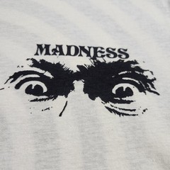Madness Skateboards Full Swirl Short Sleeve T-Shirt New w/Tag Bone White Size: L