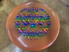 Discraft Z Swirl Luna .5 176 gram golf disc McBeth swirly