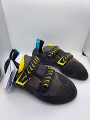 Scarpa Vapor V Climbing Shoe Men’s Size 11.5, EU 45, New In Box, Smoke & Yellow