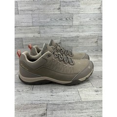 Oboz Waterproof Low Hiking Shoes Womens US 9 Taupe Trail Walking Sneakers
