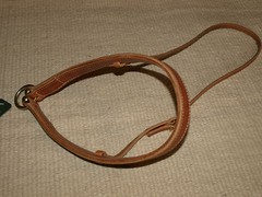 Roper noseband western USA halter bolts no liner custom cowboy tack USA H915