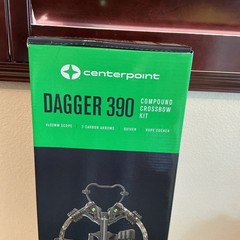 CenterPoint AXCD190FCK Dagger 390 Compound Crossbow Kit 390 fps, Camo