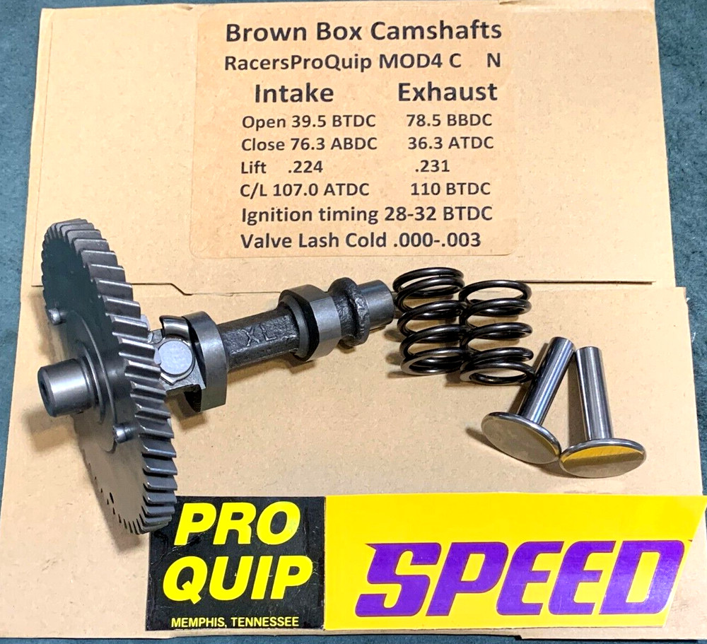 Honda GX200 GX160 196cc MOD4 Perf Cam W/Springs & Lifters BrownBoxCams 24hShip