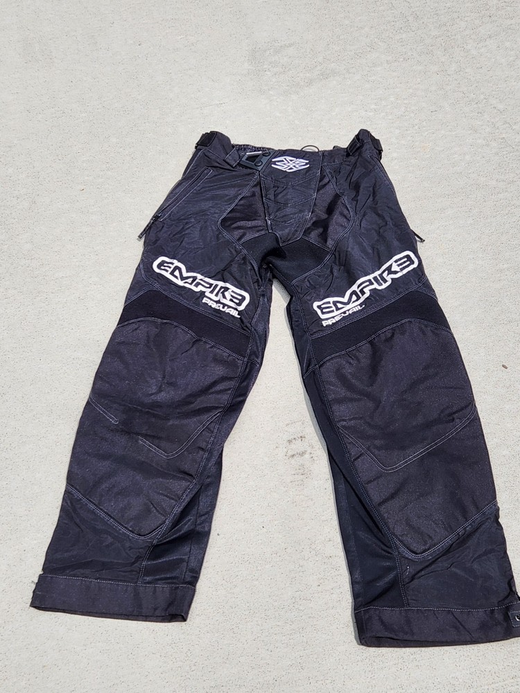Empire Prevail Paintball Pants Black Size LARGE (Size 35-37) EUC! Worn Few Times
