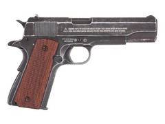 Air Venturi John Wayne 1911 CO2 .177 Cal BB Pistol 320 FPS – Brown Grips