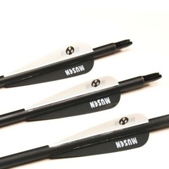 12Pcs 32″ Carbon Arrows OD 7.8mm SP500 Practice Archery For Compound/Recurve Bow
