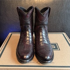 Tecovas Dean – Black Cherry Crocodile – 8.5D