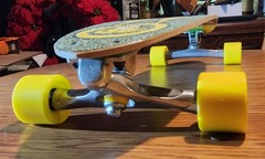 G&S Swiss Made High Camber Fibreflex Slalom Competition Skateboard NOS 2002 RARE