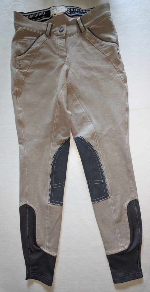 Horseware Ireland, Pants Breeches, Women’s Size 24R, Cotton Blend Equestrian