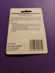 Hunting nocking points Model 5010 and The Game Tracker📦