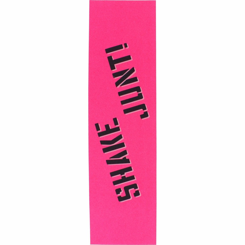 Shake Junt Colored Single Sheet Griptape 9″x33″ – Pink/Black/White