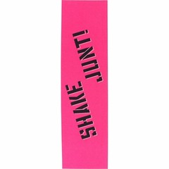 Shake Junt Colored Single Sheet Griptape 9″x33″ – Pink/Black/White