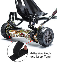 Aodaer 8 Pack Adjustable Hoverkart Seat Attachment Straps and Fastening Kit for
