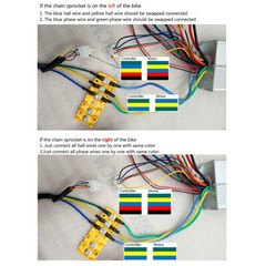 48v 1800w Brushless Motor Electric Scooter E Bike Motorcycle DIY Conversion Kit